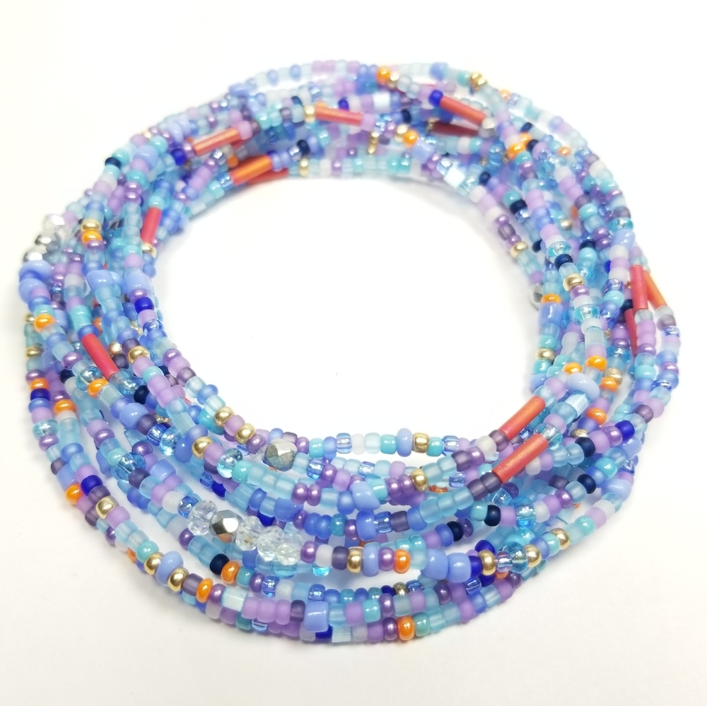 Handmade Bracelet Wrapping Seed Bead Stretch Boho